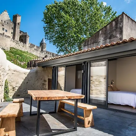 Le Jardin De La Tour Pinte Apartment Carcassonne Exterior photo
